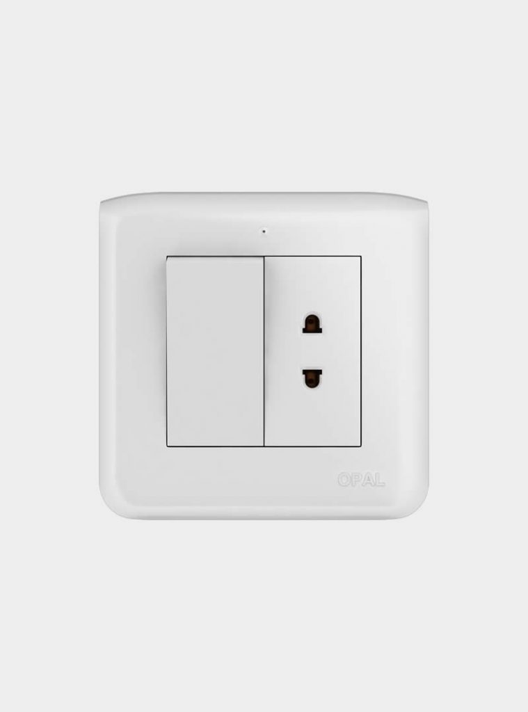 1 Switch + 1 Socket – OPAL ELECTRIC